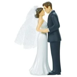 AMSCAN Cake Topper Bride & Groom Plastic