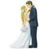 AMSCAN Cake Topper Bride & Groom With Bouquet Plastic