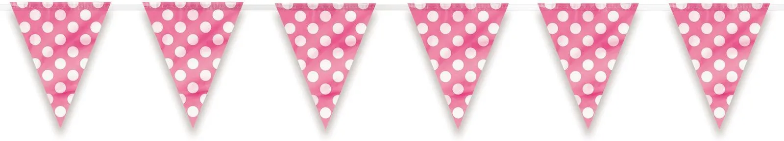Unique Dots Flag Banner - Hot Pink 1 Unique Dots Flag Banner - Hot Pink