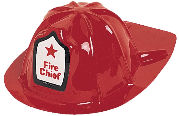 Unique Fire Chief Helmet Child (Plastic) 2 Unique Fire Chief Helmet Child (Plastic) - Image 2