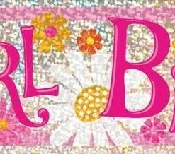 Unique Birthday Girl Prismatic Banner 12ft
