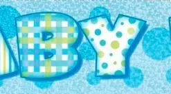 Unique Baby Boy Prismatic Banner 12ft