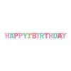 AMSCAN 1st Birthday Pink Jumbo Foil Letter Banner