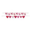 AMSCAN Valentine's Day Hearts Banner Kit