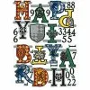 AMSCAN Harry Potter Jumbo Add-an-age Letter Banner (3.2m X 25cm)