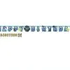 AMSCAN Battle Royal Jumbo Happy Birthday Add-An-Age Letter Banner