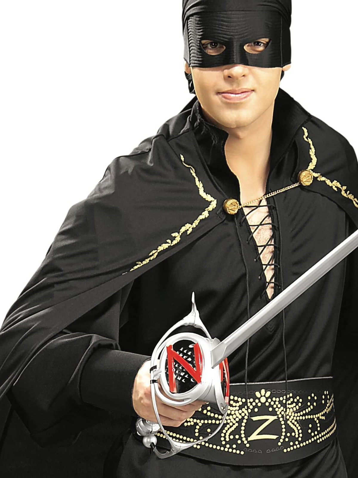 Rubies Zorro Deluxe Costume Adult 2 Rubies Zorro Deluxe Costume Adult - Image 2