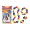 Unique Luau 4 Pce Flower Lei Set