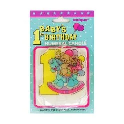 Unique 1st Birthday Candle