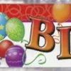 Unique Birthday Balloons Foilbanner 12ft