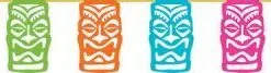 AMSCAN Tiki Flag Banner - Paper