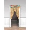 AMSCAN Summer Luau Aloha Beach Door Curtain Cardboard Header & Plastic Fringe