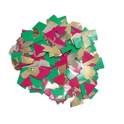 Unique Jumbo Bright Paper & Gold Foil Confetti 56.6g