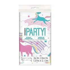 Unique Magical Unicorn Plastic Tablecover