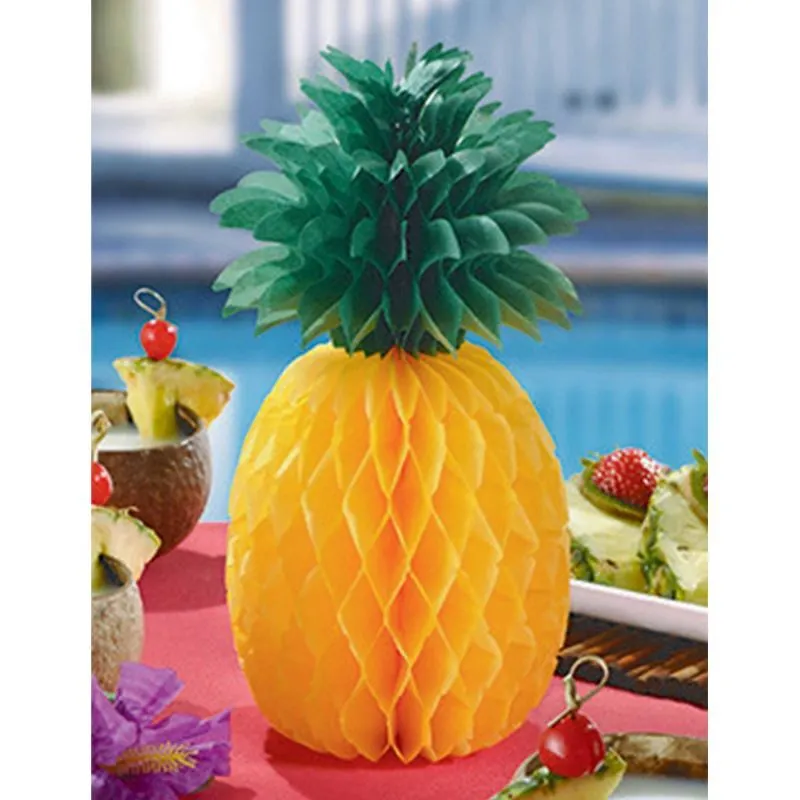 AMSCAN Pineapple Honeycomb Table Centrepiece 1 AMSCAN Pineapple Honeycomb Table Centrepiece