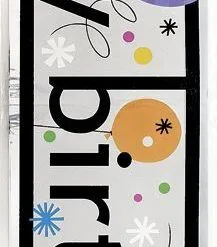 Unique Breezy Birthday Foil Banner 12ft