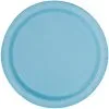 Unique Powder Blue Paper Plates 17cm 20 Pack