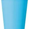 Unique Powder Blue Paper Cups 270ml 14 Pack