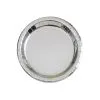 Unique Silver Foil Paper Plates 22cm 8 Pack