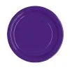 Unique Deep Purple Paper Plates 17cm 20 Pack