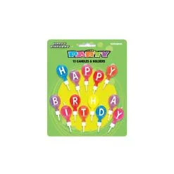 Unique Happy Birthday Letter Candles Set