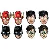 AMSCAN Justice League Masks Assorted Designs Cardboard 8 Pack