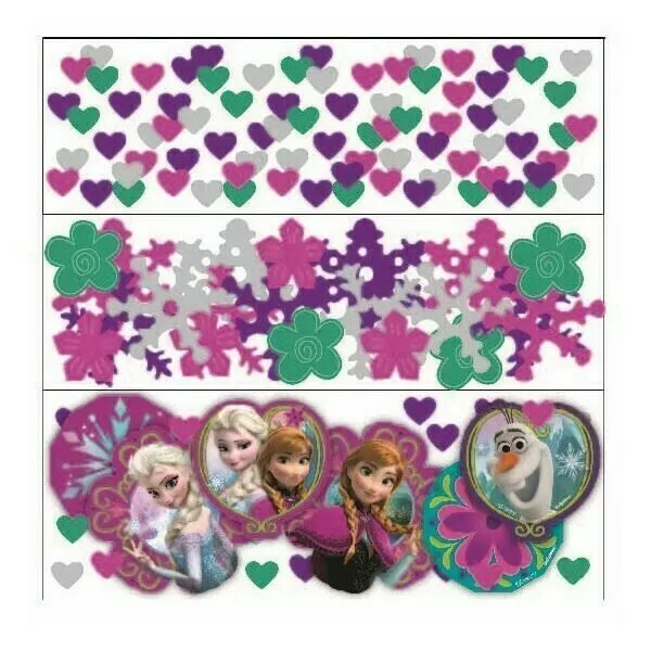 AMSCAN Frozen Confetti Bulk Value Pack 34 Gram 1 AMSCAN Frozen Confetti Bulk Value Pack 34 Gram