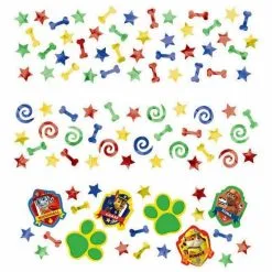 AMSCAN Paw Patrol Confetti Value Pack Assorted Foils & Cardboard 34 Grams