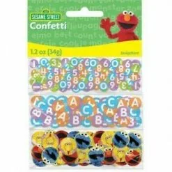 Unique Sesame Street Confetti Value Pack (34 Grams) Each