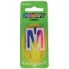Unique Rainbow Letter Candle M
