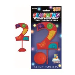Unique Flashing Number Deco - 2