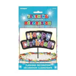 Unique Flashing Happy Birthday'Day-Multi Colour