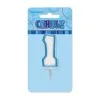 Unique Glitz Blue Number Candle - 1