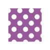 Unique Dots Pretty Purple Beverage Napkins 2ply 16 Pack