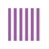 Unique Stripes Pretty Purple Luncheon Napkins 2ply 16 Pack