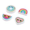 AMSCAN Value Pack Favors Trendy Erasers 12 Pack