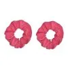 AMSCAN Hair Scrunchies Pink 2 Pack