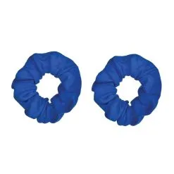 AMSCAN Hair Scrunchies Blue 2 Pack