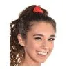 AMSCAN Hair Scrunchies Red 2 Pack