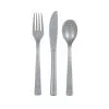 Unique Silver Cutlery 18 Pack