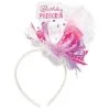 AMSCAN Birthday Princess Fashion Headband Fabric & Ribbon