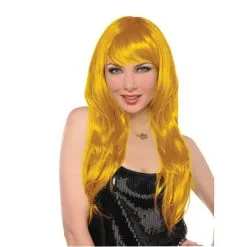 AMSCAN Glamorous Wig - Yellow