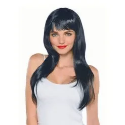 AMSCAN Glamorous Wig - Black