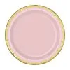 Unique Pastel Pink With Gold Foil Stamped?á18cm 10 Pack