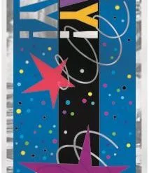 Unique Cosmic Happy Birthday Foil Banner 12ft
