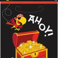 Unique Pirate Fun Loot Bags 8 Pack