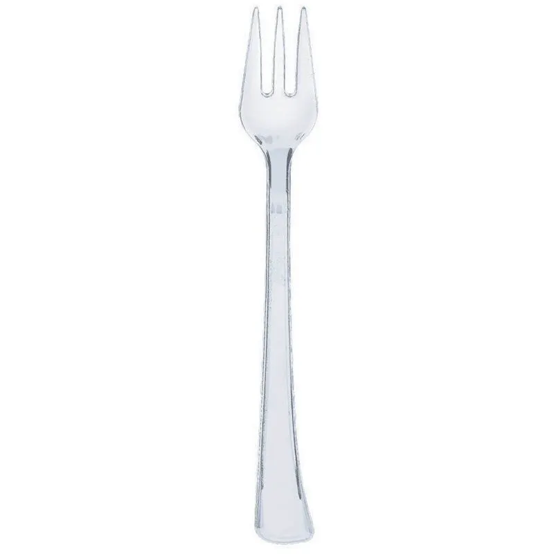AMSCAN Mini Electroplated Fork Silver 20 Pack 1 AMSCAN Mini Electroplated Fork Silver 20 Pack