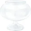 AMSCAN Short Round Pedestal Jar Clear - Plastic