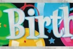 Unique Bravo Birthday Foil Banner 12ft