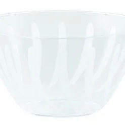 AMSCAN Swirl Bowl Clear - Plastic